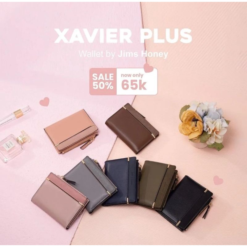 Jims Honey Dompet Lipat Wanita XAVIER PLUS WALLET