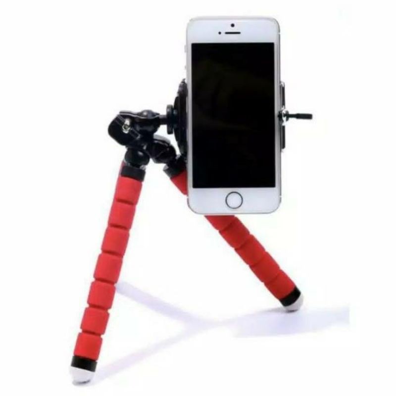 Tripod Mini Spider U / Tripod Hp / Dudukan hp Holder U Medium Tripod Kamera free Holder U