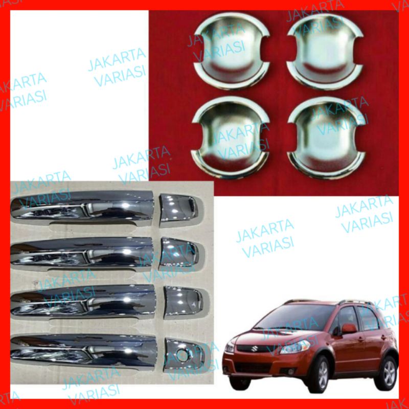 Paket Cover Outer Handle Suzuki SX4 Chrome