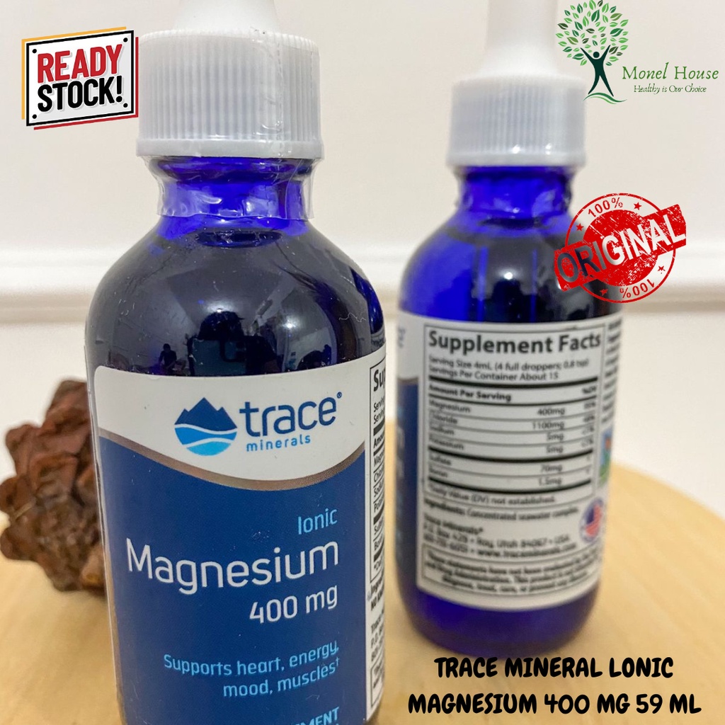 Jual [READY STOCK] TRACE MINERALS IONIC MAGNESIUM 400 MG 59 ML | Shopee ...