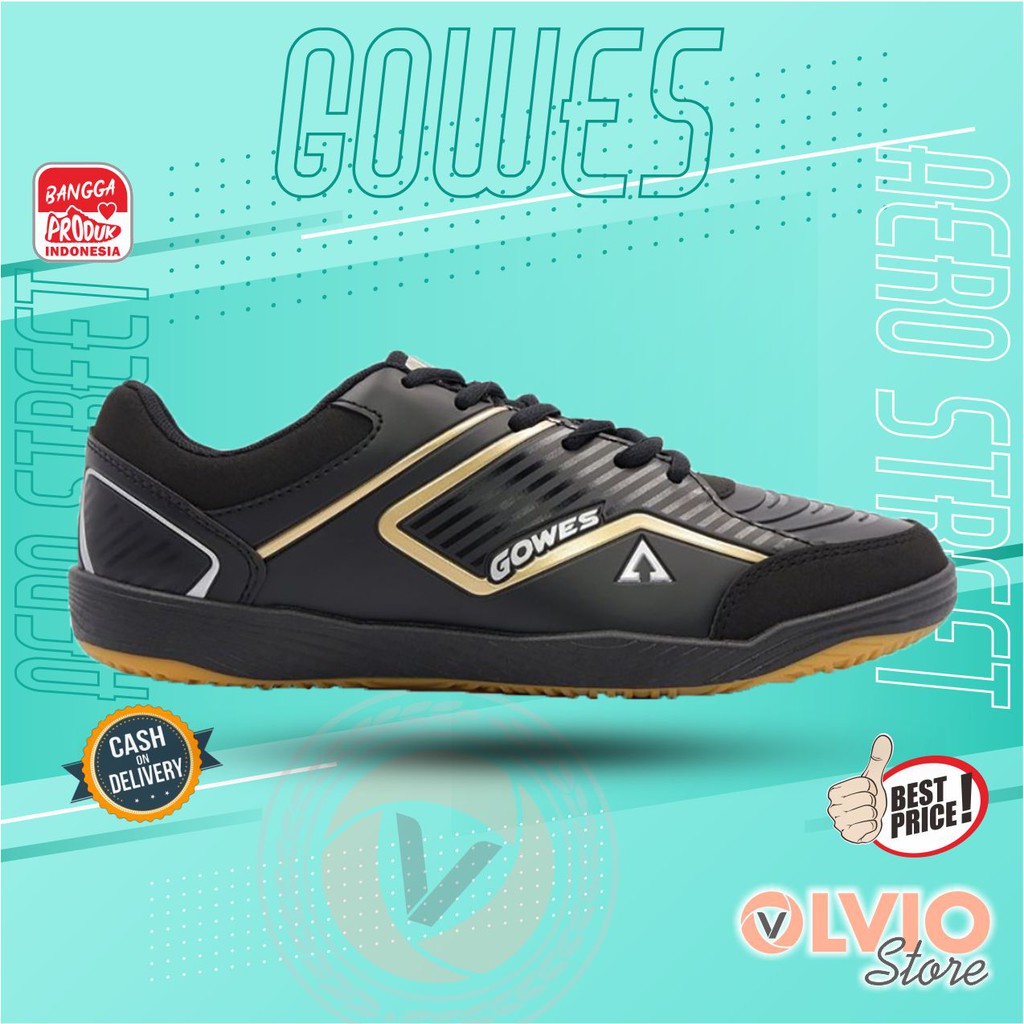 Aerostreet  GOWES - Sepatu Sneakers Casual Sport Sekolah Pria Wanita Aero Street.