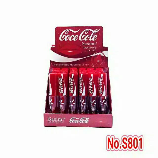 Ecer Sasimi Moisture Lip Tint Coce Cole S801 Shopee Indonesia