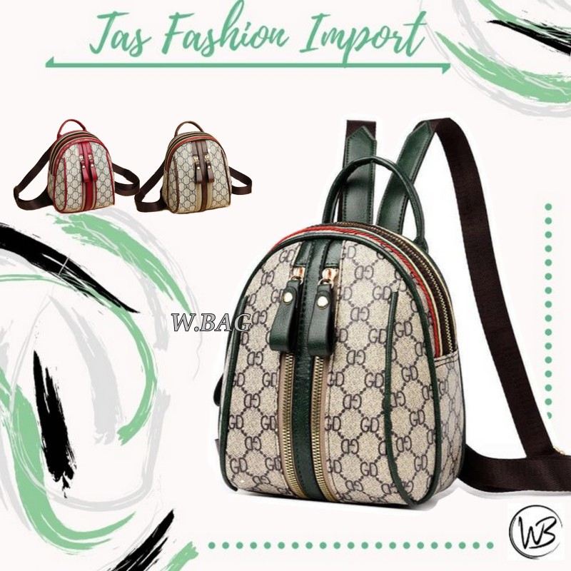 Tas Ransel Wanita Mini Korea Import Remaja Murah Backpack Tas Punggung Tas Gendong Mini Import impor