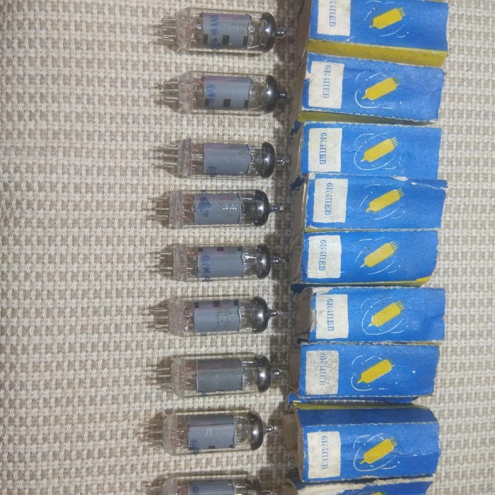 tube 6k4 Rusia military NOS 6k4N EB  6j1