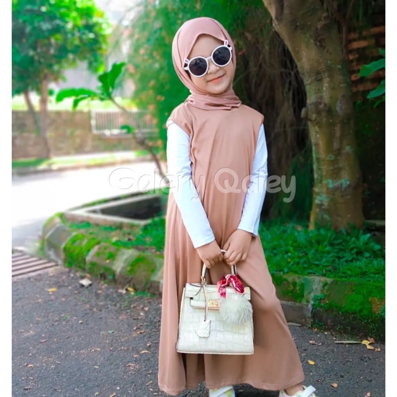 INNER DRESS ANAK / KUTUNG ANAK / INNER DRESS TANPA LENGAN / YUKENSI