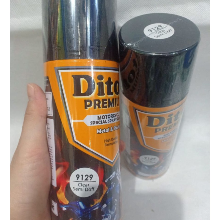 Pilok Pilox DITON Premium 9129 Clear Semi Doff / Pernis Semi Dop (400cc / 400ml)