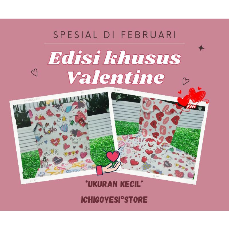 

KERTAS KADO INSTAN kecil EDISI VALENTINE IKATAN CINTA