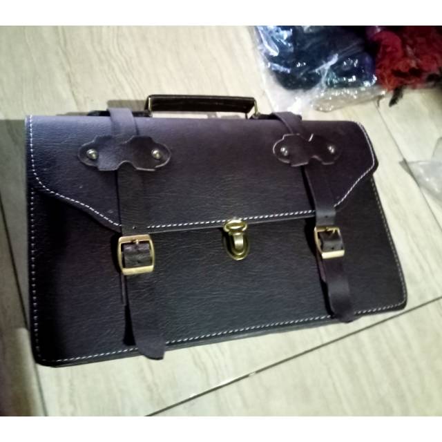 Tas kulit onthel
