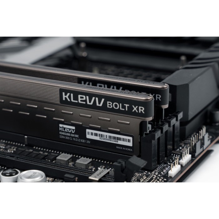 KLEVV BOLT XR Series DDR4 PC28800 3600MHz Dual Channel 16GB (2X8GB)