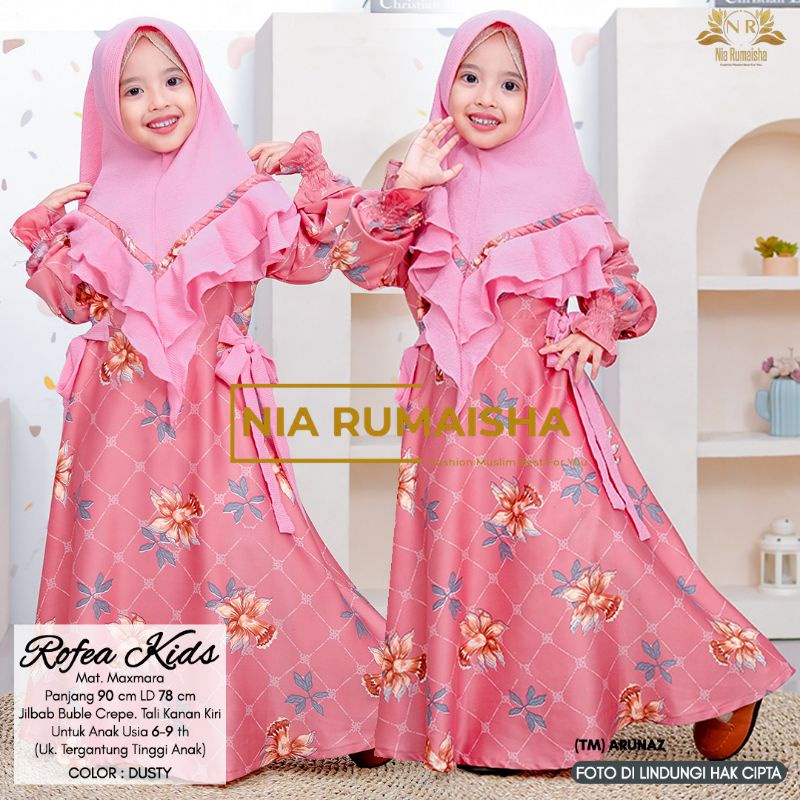 LOONA SYAR'I/GAMIS ANAK TANGGUNG/GAMIS ANAK ORI UNIQUE/NIA RUMAISHA/POPOY/MADERNA/ROFEA/RINDI/HAITI/