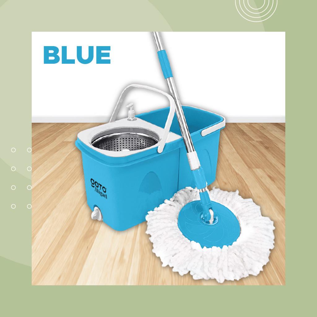 Goto Abigael Spin Ultra Mop Alat Pel Pelan Set Putar Pembersih Lantai