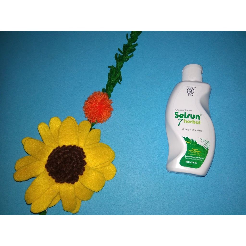 Selsun Shampoo 7 Herbals - Tujuh - Seven Herbal 60ML 60 ML