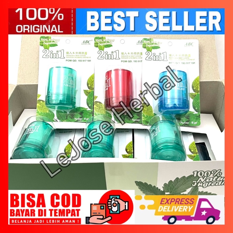 1 BOX ISI 12 PCS ABC MENTHOL 8 GRAM