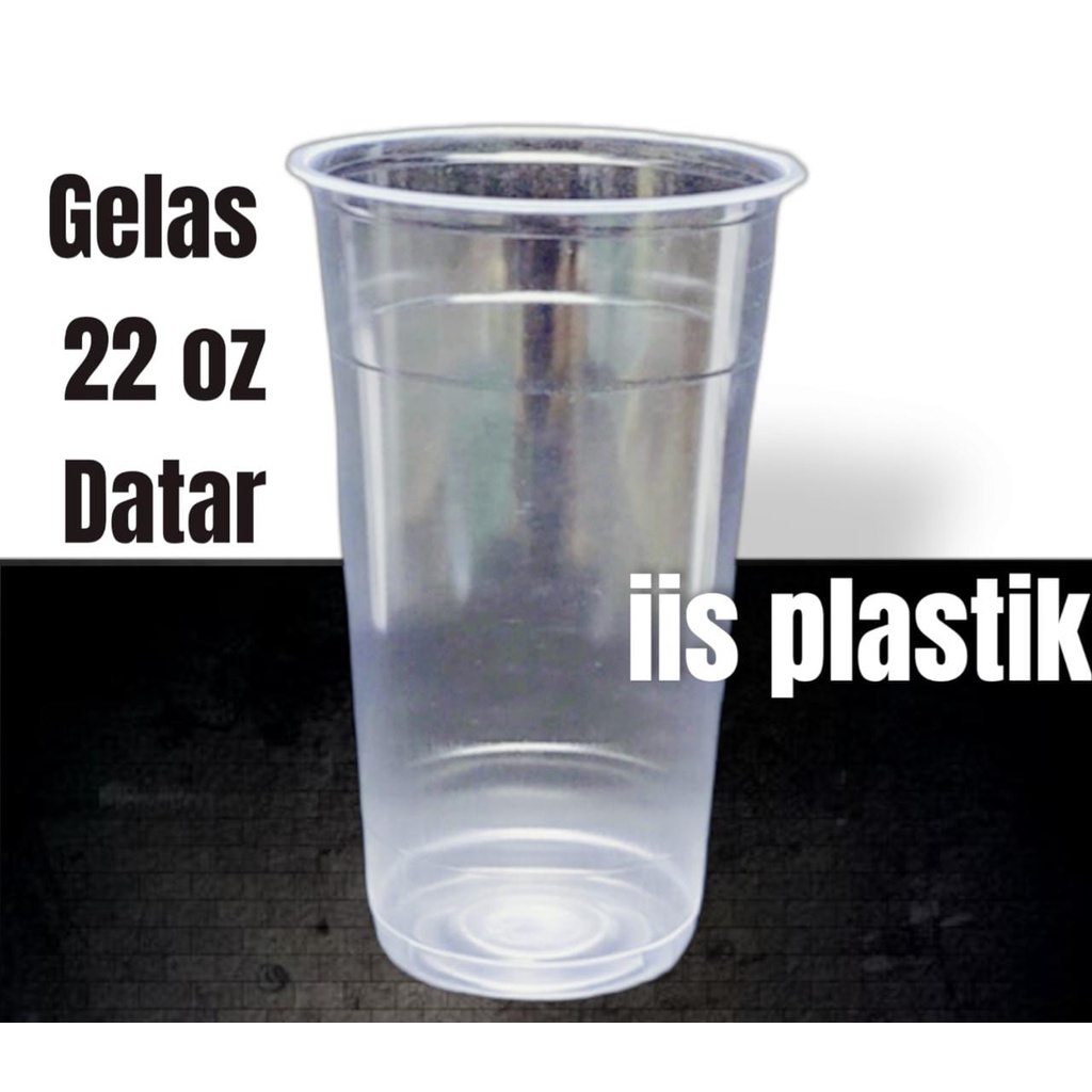 Cup Plastik 22 OZ Datar - JC22P POLOS