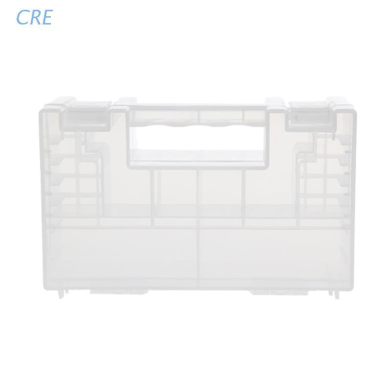 CRE  Plastic Case/Organizer/Holder/Container Battery Storage Box for AAA 9V Battery