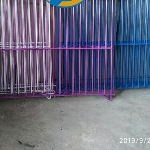 ♫ Kandang Kucing kelinci Pagar besi - LEMBAR BIASA ☂