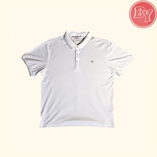ARNOLD PALMER Kaos Polo Pria Original Preloved - Size XL - Putih