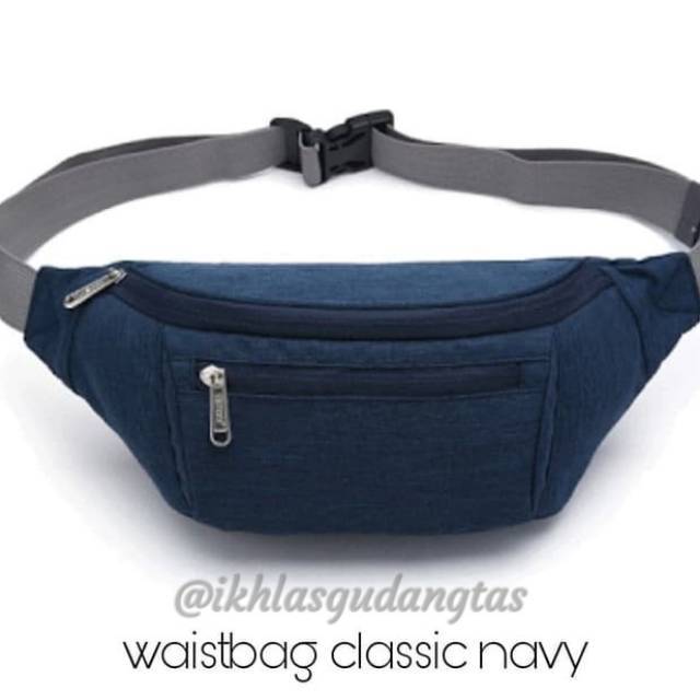 TAS SELEMPANG COWOK / WAISTBAG CLASSIC DISTRO