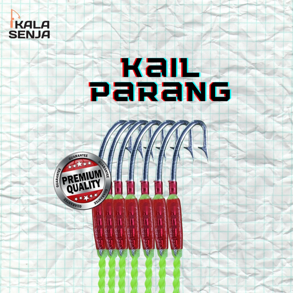 Kail Pancing Urek Belut Pancing Belut Kail Belut India Bahan Baja