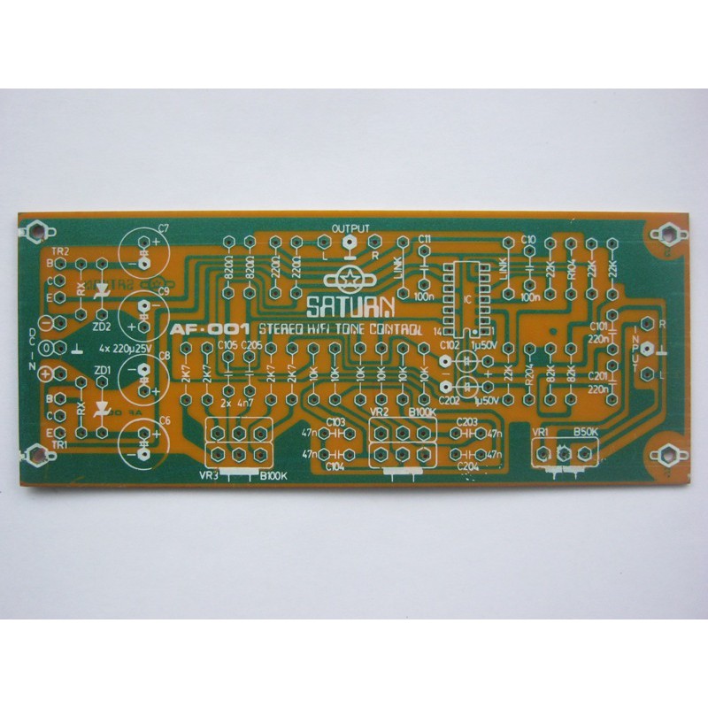 PCB Saturn Stereo Hifi Tone Control AF-001