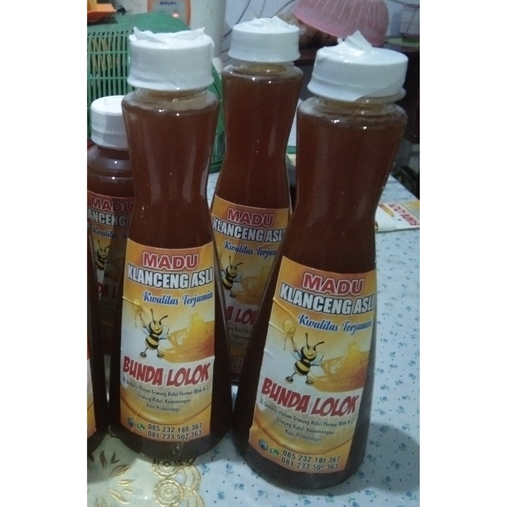 

MADU ASLI KLANCENG " BUNDA LOLOK" 330 ml