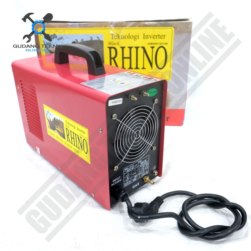 Mesin Las Potong RHINO CUT 40 / Cutting Plasma Welding CUT-40 Mesin Trafo Travo Las CUT40 RHINO