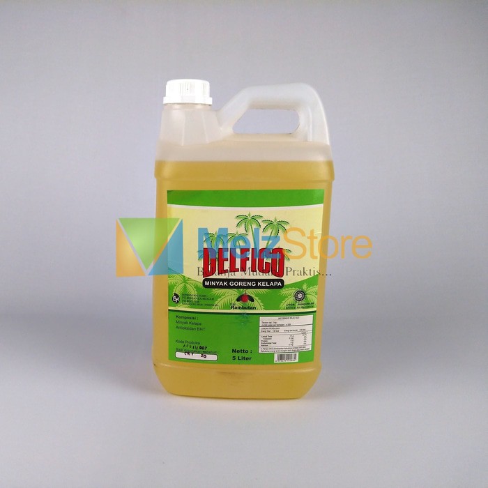 

HOT SALE MINYAK GORENG KELAPA DELFICO 5 LITER COOKING COCONUT OIL !!!