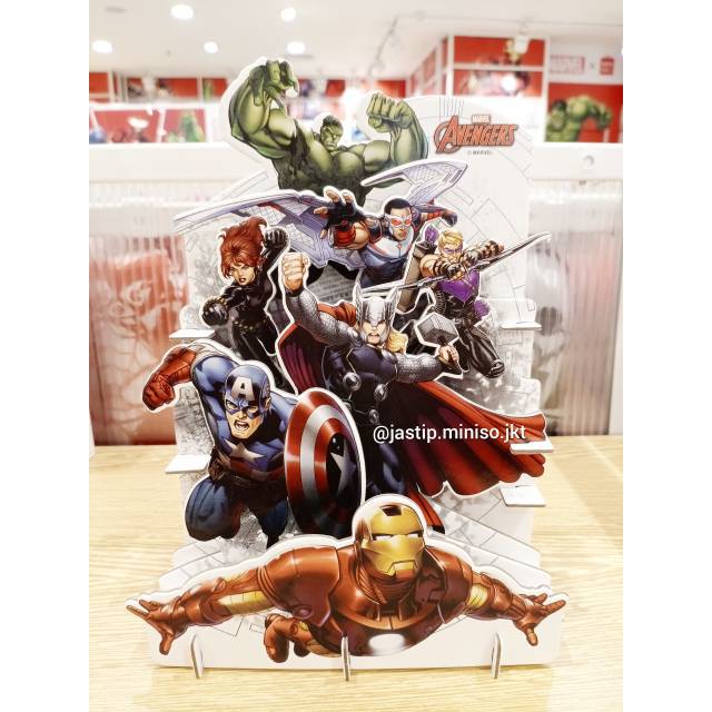 Jual MINISO X MARVEL 🆕 - PUZZLE 3D 