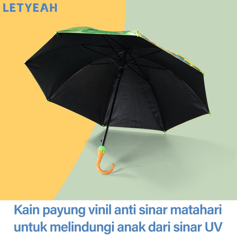 letyeah Payung anak karakter lucu / payung anak tahan hujan dan anti UV