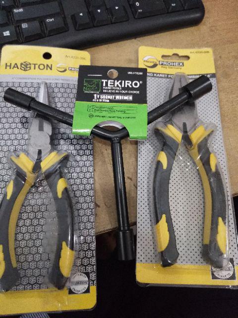 Tang Kombinasi 6 Inch Hasston Linesmen Pliers