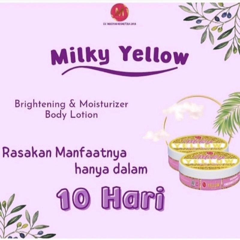 HB Milky Yellow yang viral