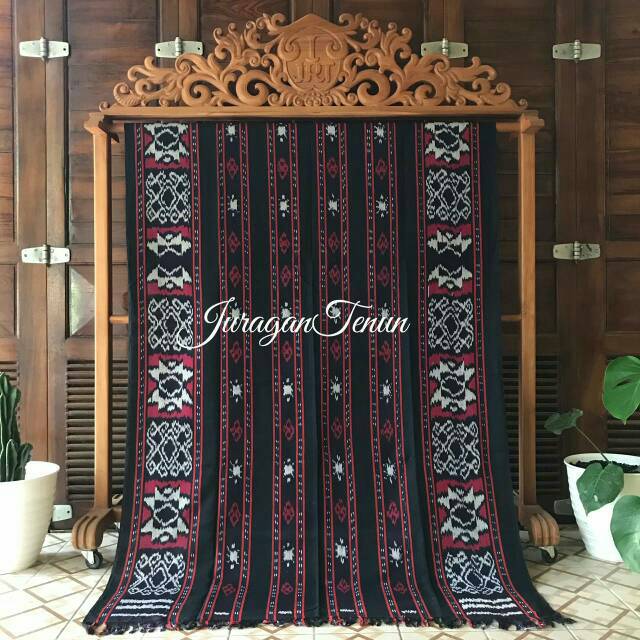 Kain Tenun Blanket Motif NTT Bintang Kupang