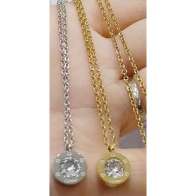 Kalung Titanium Anti Karat Wanita Terbaru kl.02
