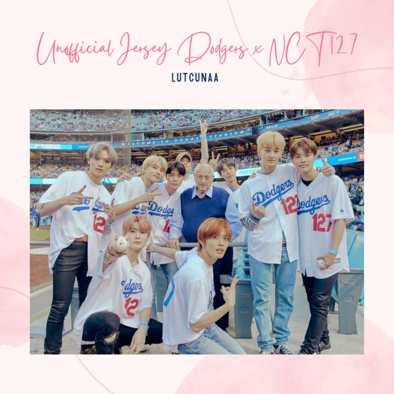 Pre-order Unofficial Jersey Dodgers x NCT 127 - All Member NCT 127