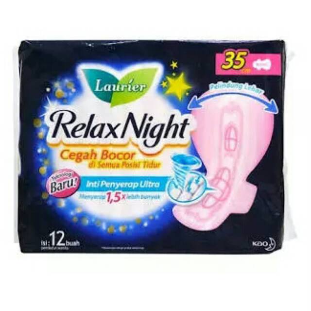 Laurier Relax Night Wing 35cm ( 12 pcs )