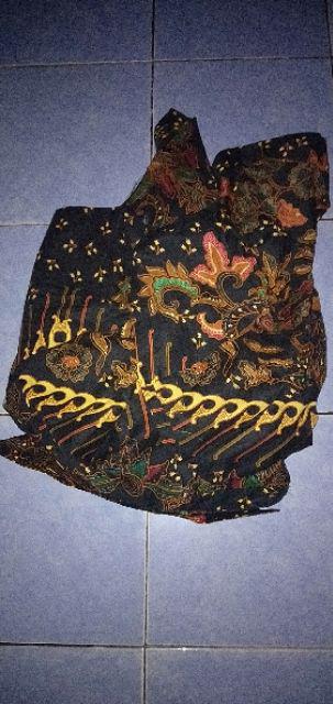 Bswart Batik Hrb026 Kenongo Hem Pendek Padi Pekalongan