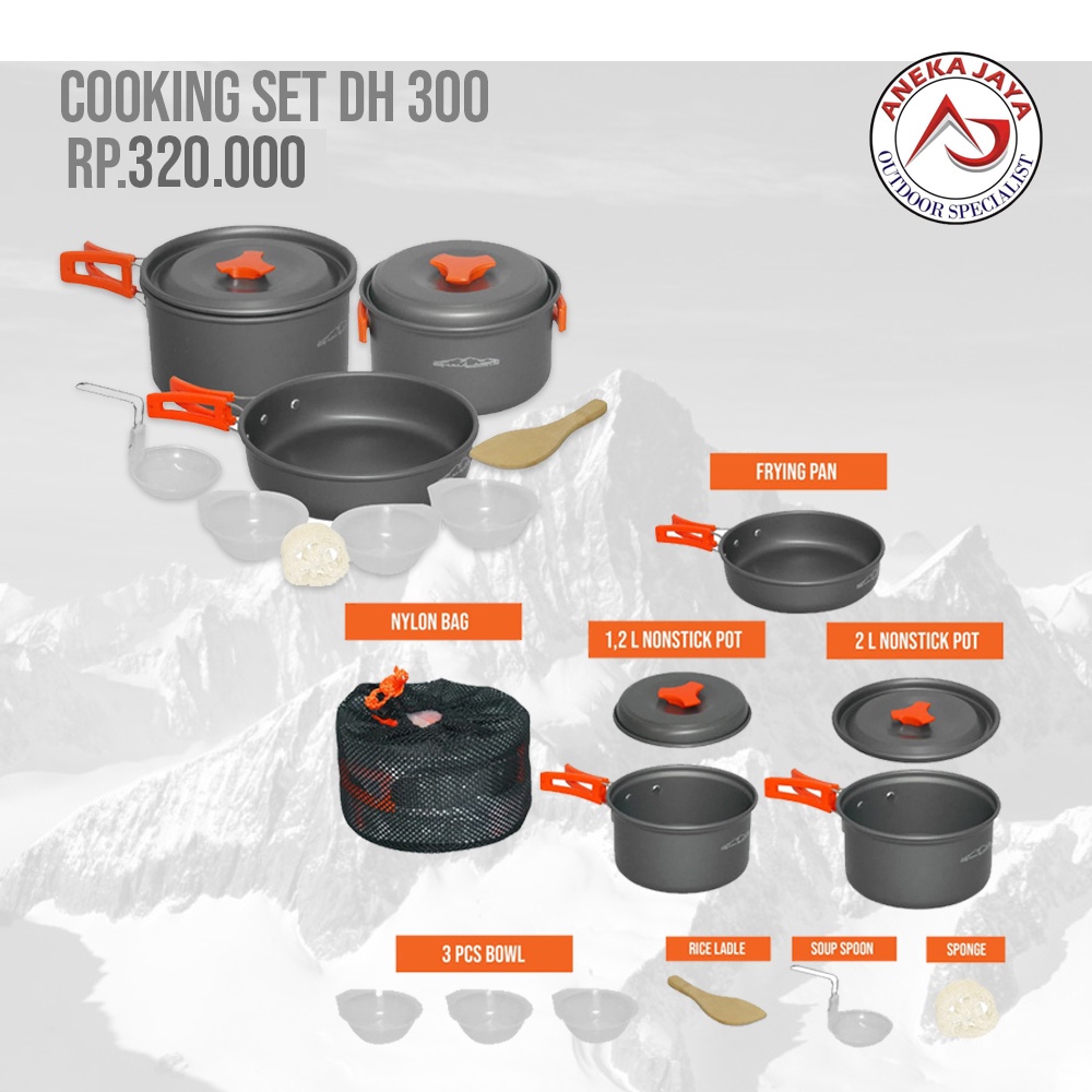 COOKING SET DHAULAGIRI DH 300