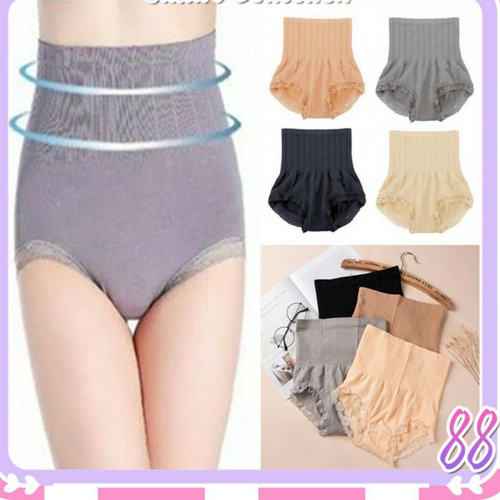 JT - Korset Slimming Pants Slimming Original Celana Korset Cd Wanita Pengecil Perut Import Murah Korset Celana Dalam Shapewear