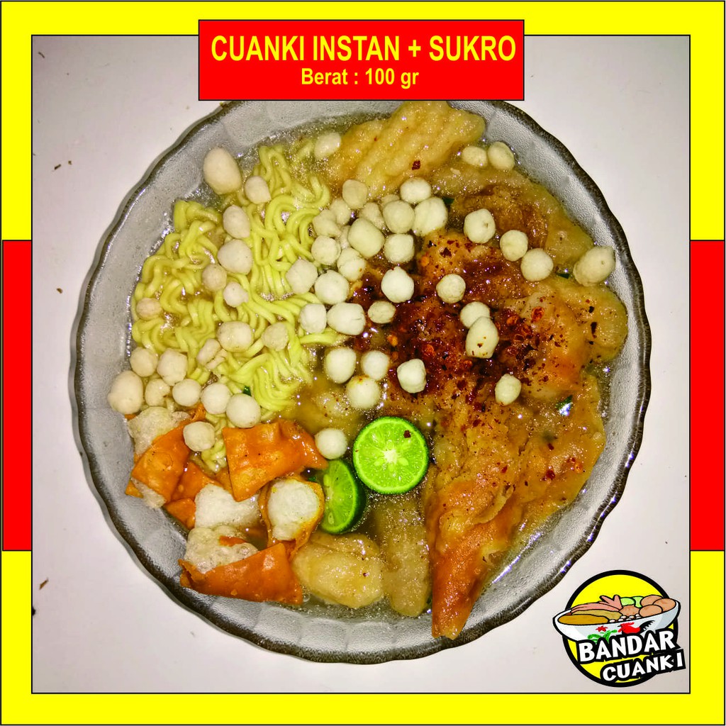 

Cuanki-Cuanki Instan+sukrocikur-Toping Baso Aci-Cuanki Bandung-Cuanki Kering-Cuanki instan