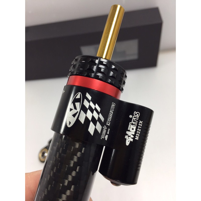 stabiliser stang matris karbon pendek