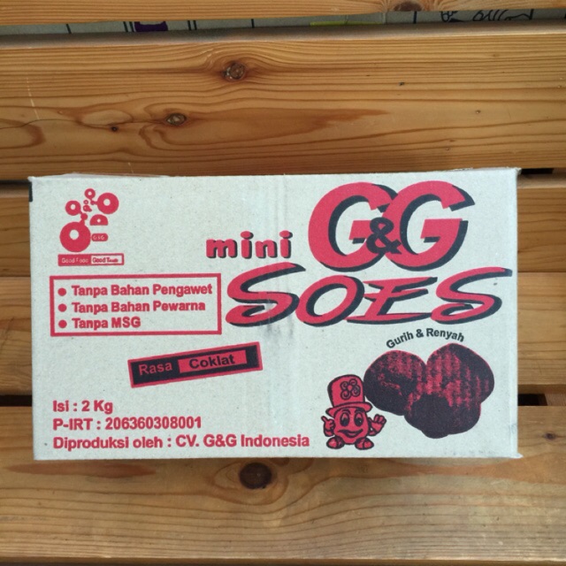 

Soes Kering coklat GG | Sus Mini G&G | Sus Kering Coklat 250gr