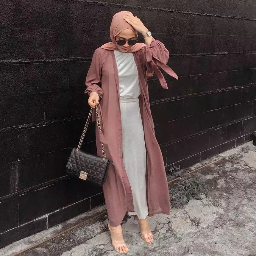 BEFAST - ZEC Cardi Gempy Outer / Mahira Outer / Outer wanita / Cardigan Casuak / Outer Polos / Outer Bisa Di Pakai Wanita Hijab / Cardigan OOTD Wanita Trendy / Outer Banyak Warna