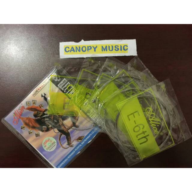 Senar gitar elektrik alice a506