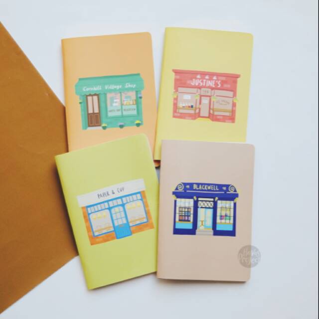 

Front Shop Handmade Notebook
