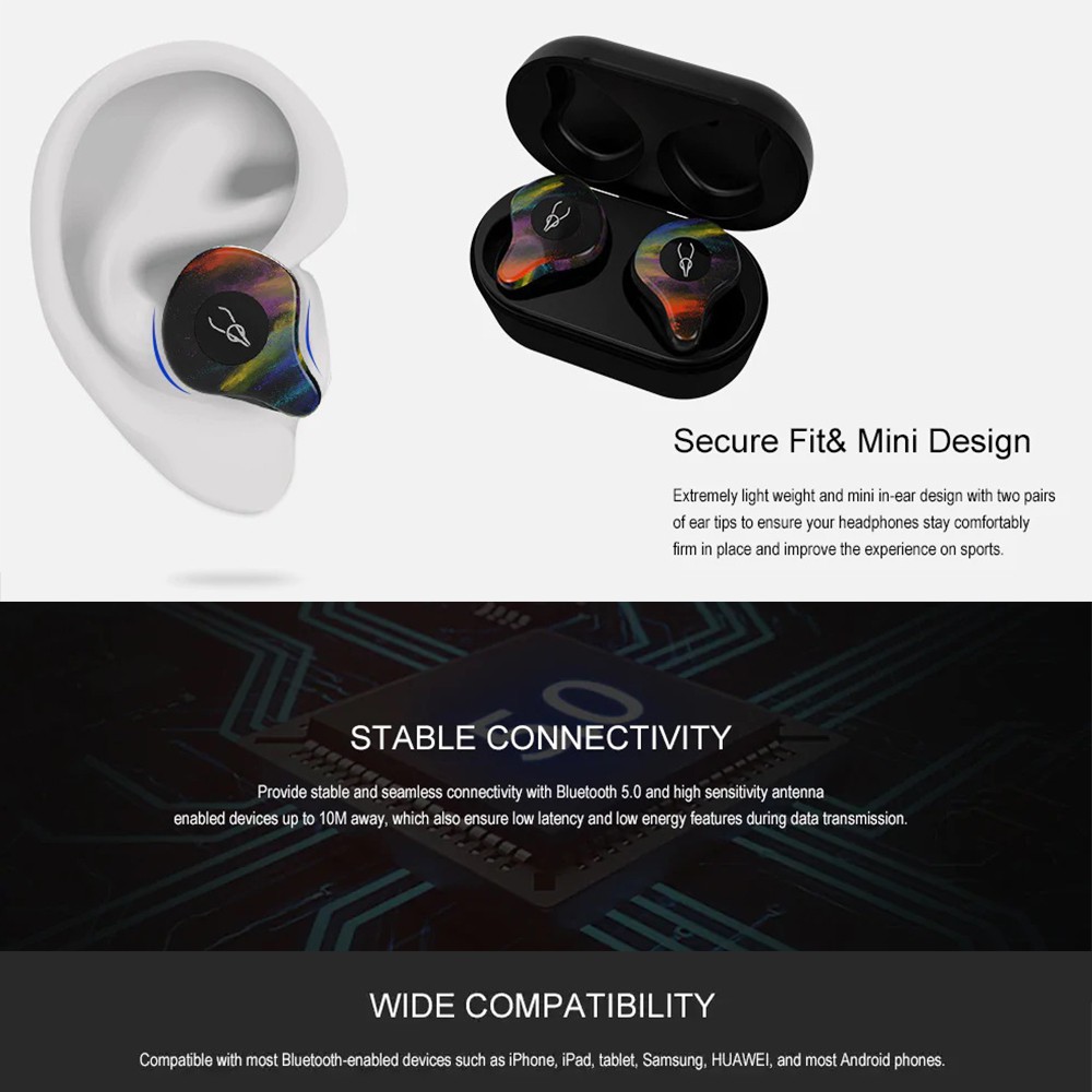 Sabbat X12 Pro TWS In Ear Earphone Sport Bluetooth Headset