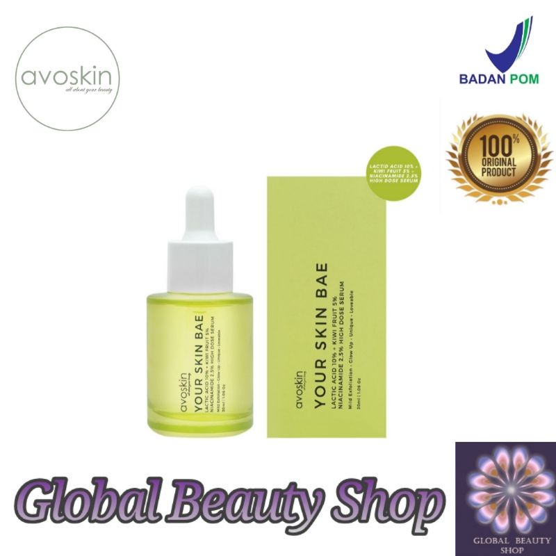 Avoskin Your Skin Bae Lactic Acid 10% + Kiwi Extract 5% + Niacinamide