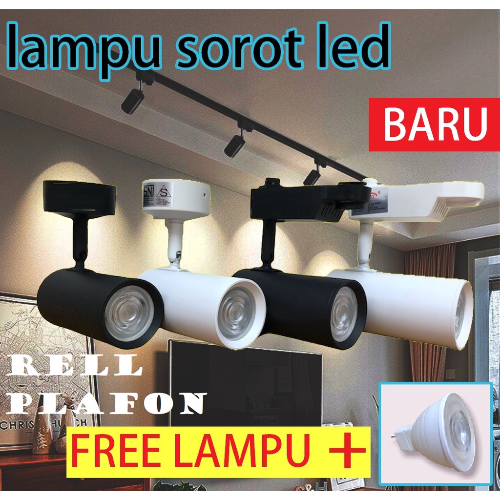 Jual Lampu Sorot Dekorasi Mr Lampu Sorot Mr Fiting Sorot Mr Lampu Plafon Dan Rel