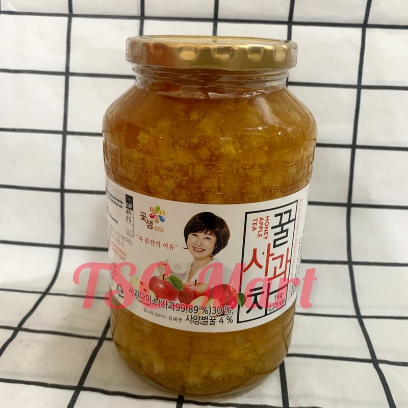 

Kkoh Shaem Honey Apple Tea 1kg / teh / apel / madu / bee