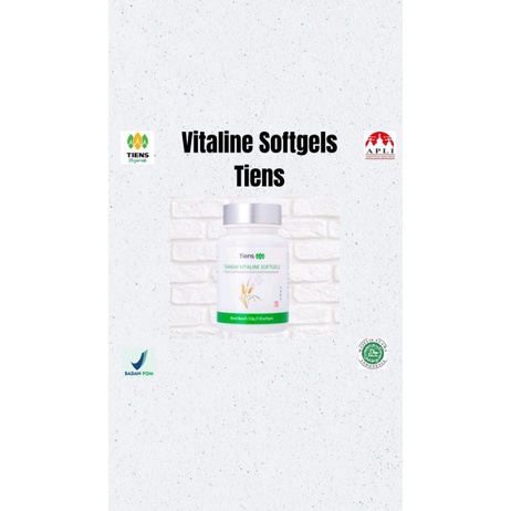VITALINE SOFTGELS TIENS | PEMUTIH BADAN TIENS TERBAIK DI INDONESIA
