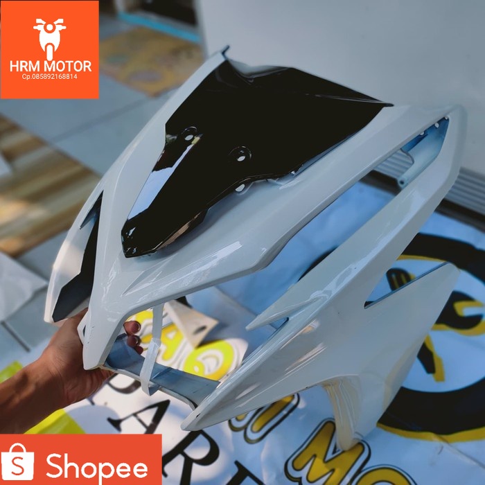 Tameng Depan Vario 125 Lama / Body Depan Vario 125 Lama - Putih - Putih